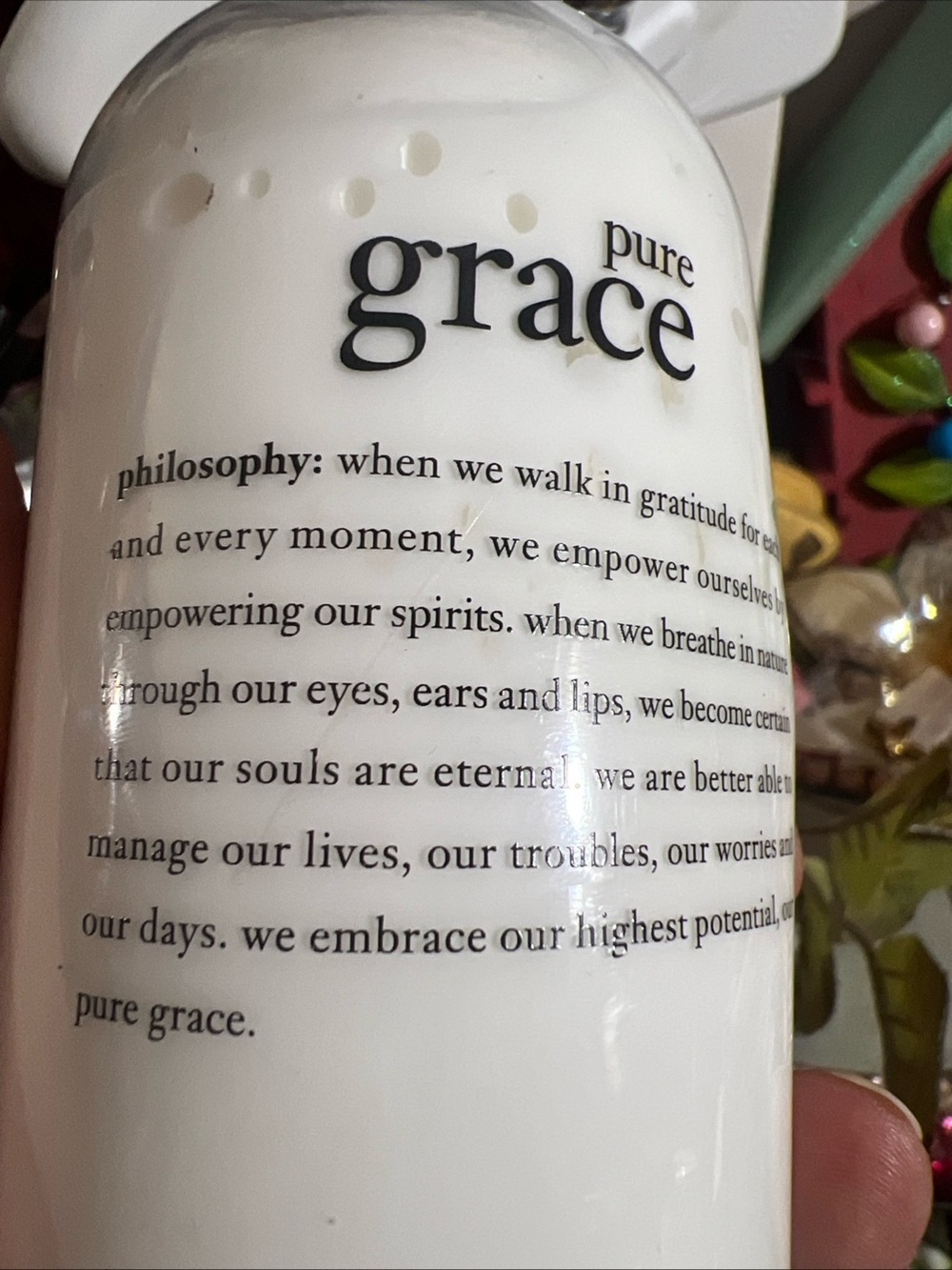 SEALED Philosophy Pure Grace Body Lotion moisturizer - 8 Fl. Oz - Picture 7 of 7